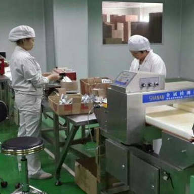 大益茶业集团购买我司金属检测仪用于检测生产线茶叶检测