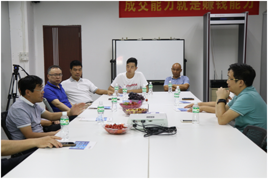 热烈欢迎河南省邓州市家乡领导莅临善安公司参观指导工作！